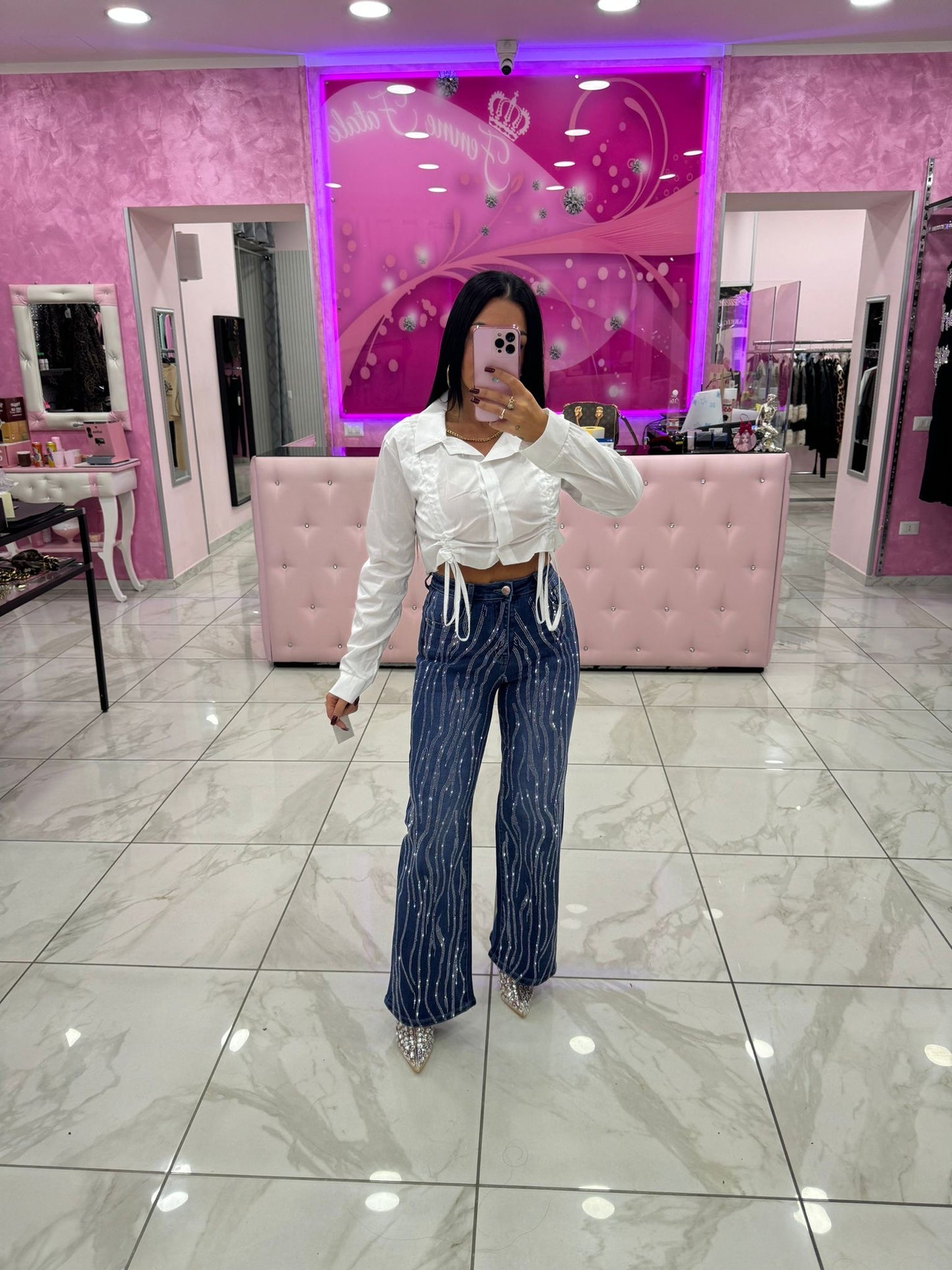 Camicia Drappeggiata