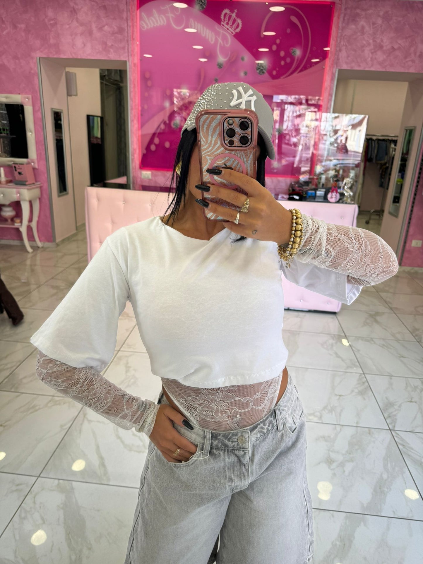 Body Maglia Pizzo