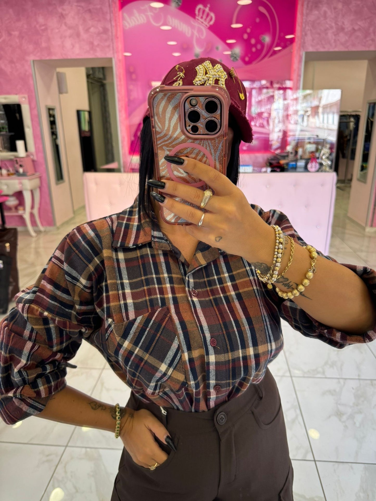 Camicia scacchi