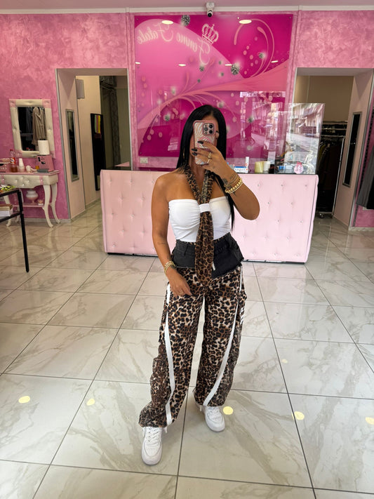 Body Cravatta Leopard