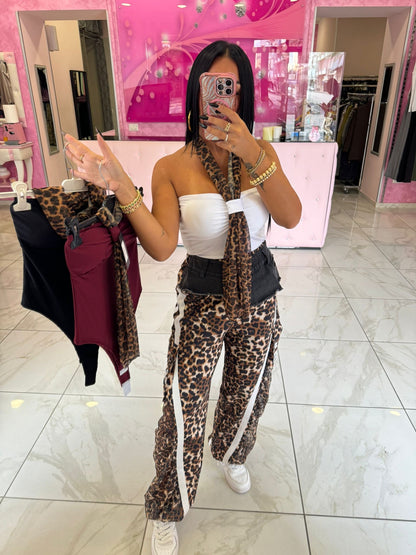 Body Cravatta Leopard