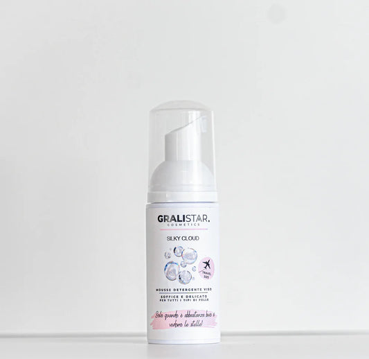 GRALISTAR COSMETICS -  SILKY CLOUD  MICRO TRAVEL SIZE Mousse detergente