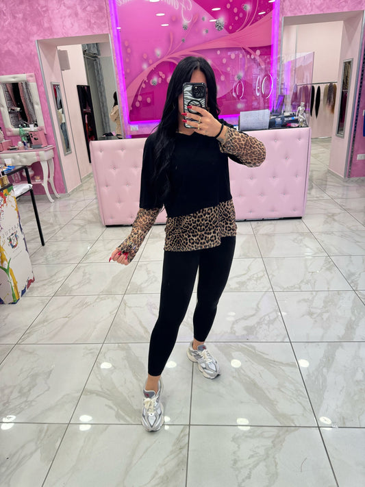Leggins modellante nero